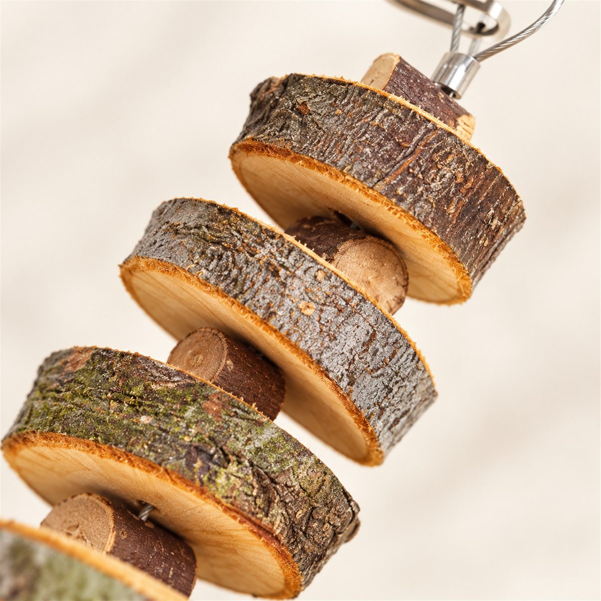 Illustrative image of Apple Wood Chew Skewer, close-up detail