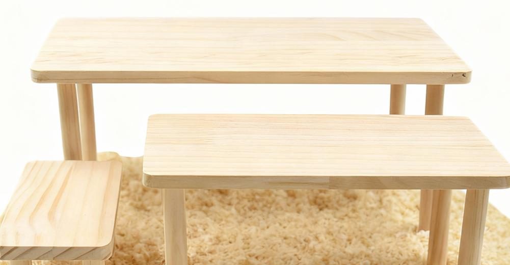 Wooden Platform Table